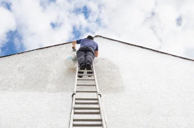 Peinture extérieure à Perroy — façades et ravalement